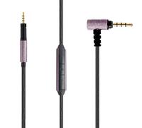 jghcsz Cavo di ricambio audio Compatibile con cuffie Sennheiser Momentum 2.0 HD 4.40 BT HD4.50 HD4.30i on Ear Tissage con microfono da 3,5 mm a 2,5 mm