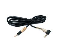 Cavo di ricambio audio SYSTEM-S jack AUX da 150 cm controllo volume intrecciato