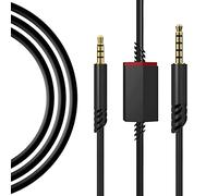 Cavo di ricambio compatibile con cuffie Astro A40tr A40 A30 A10 / 3,5 mm Gaming Headset Inline Mute Cord - 1,8 m