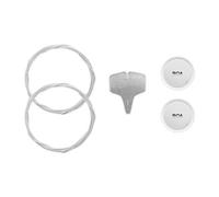 Fizik Li2 Dial A Vento Ferox Carbon/tempo Decos Carbon Closure Argento Uomo