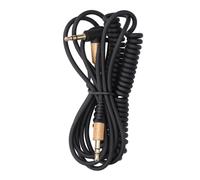 Cavo di ricambio per cuffie per modelli Sennheiser, cavo audio a spirale di prolunga ad alta frequenza con microfono e pulsanti del volume, buon