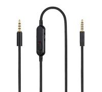 Cavo di ricambio per Logitech, 3,5 mm, cuffie audio da gioco, cuffie per controllo del volume, cavo audio di ricambio per Logitech G433 G233 G Pro G Pro X
