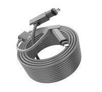 Cavo di ricambio rettangolare per satellite, 3 m, con adattatore Ethernet 2 in 1 per antenna parabolica GEN2 V2, cavo per aumentare la copertura del segnale di rete