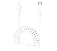 Cavo di Ricarica a Molla USB con Lightning Lostech 120 cm