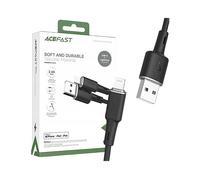 CAVO DI RICARICA ACEFAST C2-01 - Cavo di ricarica USB-A a Lightning, 1,2 m, 30 W, MFi