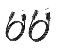 Cavo di ricarica CA USB per registratore vocale AI Plaud Note Pro e Note, cavo di ricambio in ABS, per una rapida erogazione di potenza, accessori da viaggio compatti (USB 2 pezzi)
