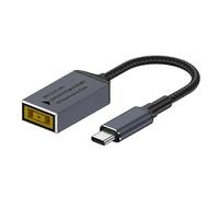 Cavo di ricarica compatibile con Lenovo DC Square Jack a USB Type-C compatibile con PD100W