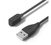 Cavo di ricarica da 1 m per Huawei Watch Charger Fit 1/2, Huawei Band 9/8/7/6/6 Pro, Honor Charger Band 9/7/6/Watch ES/4X/4 Pro Cavo di ricarica rapida USB wireless magnetico nero