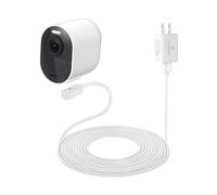 Cavo di ricarica da esterno resistente alle intemperie da 1,8 m con adattatore di ricarica rapida compatibile con Arlo Ultra/Ultra 2/Pro 3/4/5s (bianco) (non compatibile con Arlo Essential Spotlight)