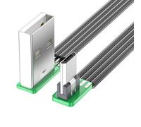 Cavo di ricarica da USB a micro USB, risparmia spazio per smartphone, supporta alimentazione da 5 V 2 A e trasferimento dati a 480 Mbps