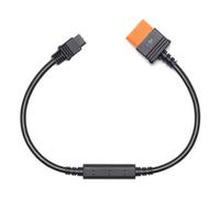 Cavo di ricarica DJI Power SDC XT60 12V compatibile Power 1000 e 500 nero arancione