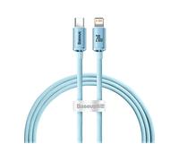 CAVO DI RICARICA E DATI BASEUS Crystal Shine USB-C Lightning 20W 480 Mbit/s 1,2 m
