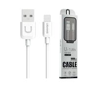 CAVO DI RICARICA E DATI USAMS U-Turn Lightning 1 m, USB-A a Lightning, 5 V 2 A