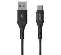 Cavo di ricarica e dati USB-A a USB-C in nylon intrecciato da 2 m, antinodo