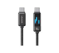 CAVO DI RICARICA E TRASFERIMENTO DATI USAMS US-SJ744 - USB-C to USB-C, da 1,2 m, 100W, 5A