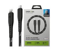 CAVO DI RICARICA ENERGEA Nyloflex C94 USB-C a Lightning, 1,5 m, 60 W, MFi