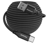 Cavo di ricarica extra lungo 8 m USB C 3.1 A cavo di ricarica rapida USB anf tipo C intrecciato per controller PS5 Samsung Galaxy S10/S9/S8 Plus Note 10 9 8 LG V30 V20 G6 G5 Moto LG HUWEI Mi9/8 ecc