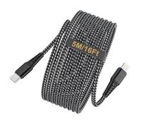 Cavo di ricarica extra lungo da USB C a Lightning per iPhone, 5 m, certificato Apple MFi, cavo di ricarica e sincronizzazione dati in nylon intrecciato per iPhone 14 Pro Max/14/13Pro/12/11/X/XS/XR