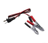 Cavo di ricarica generatore DC 12 V tipo V per EF2000ISV2 P0080501 e generatori inverter 2000W, compatibile con modelli a gas 1000W 56100, 3100W, rosso e nero, 60 cm