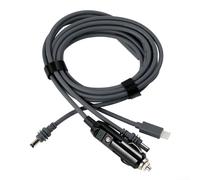 Cavo di ricarica impermeabile per Starlink per mini camper campeggio | per usb-c per pd compatibile, lunghezza 3 metri, design impermeabile, rivestimento in PVC grigio, ideale per starlink Mini