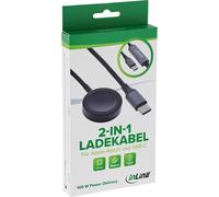 Cavo di ricarica InLine 2 in 1 per Apple Watch e USB-C 100W