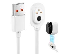 Cavo di ricarica magnetico per Arlo Ultra 1/2, Pro 3/4/5 & Arlo Pro 5, 3 m, resistente alle intemperie, ricarica rapida per Arlo Ultra, per interni ed esterni, resistente alle intemperie, cavo di