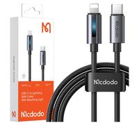 Cavo di ricarica MCDODO USB-C Lightning per iPhone, ricarica rapida, 1 m, LED
