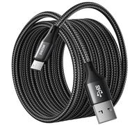 Cavo di ricarica micro USB extra lungo da 5M, cavo micro USB, cavo USB A a micro per Android intrecciato per Samsung S7/S6/S5, controller PS4, Kindle Fire, Fire HD Tablet, Xbox, Nexus, monitor