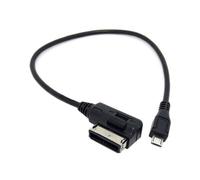 Cavo Di Ricarica Micro USB Per Auto KFZ Per VW Audi Media In AMI MDI 25 Cm