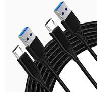 Cavo di ricarica micro USB per Samsung Galaxy A7 2018/A6 A6 Plus A10 J4 J4+ J6 J6+/J5 J7 J3 2017/Huawei P Smart Plus 2019/P10 Lite/P9 Lite/P8 Lite/LG K40 k20 K8, Nokia 4.2. 3 3.2 Cavo di ricarica