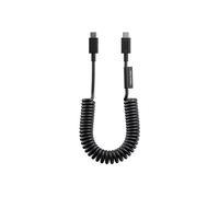 CAVO DI RICARICA NATIVE UNION POP-C-BLK - USB-C to USB-C, di a spirale 1,2 m, rapida 60W