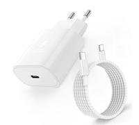 Cavo di ricarica originale per iPad con alimentatore USB C, 25 W caricatore per iPad caricatore rapido, cavo di ricarica Apple originale per iPhone 17 per iPad Pro 12.9/11 2018~2022/iPad Pro/Mini 6