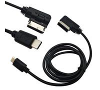 Cavo di ricarica per auto AMI/MDI USB-C, USB 3.1 per Audi/VW, LeTV, telefono/tablet