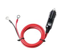 Cavo di ricarica per auto, cavo adattatore DC | 12 V fino a 24 V per compressore d'aria, inverter, tazza riscaldata, attrezzatura da campeggio, cam, per esterni
