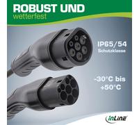 ITS 5 METRI Cavo per caricabatterie per auto EV 22kW Tipo2, trifase