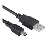 Cavo di ricarica per controller PS3, mini cavo di ricarica, cavo USB per dash cam, cavo USB da USB A a USB B, extra lungo 3 m, per controller Sony Playstation 3/PS Move, lettore MP3, fotocamere