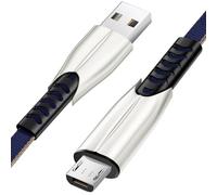 Cavo di ricarica per controller PS4, micro USB per Sony 4 Pro Slim/Nacon, Dual Shock 4, PS4, cavo dati micro USB e cavo di ricarica rapida 2 m