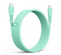 Cavo di Ricarica per iPhone 15, Cavo Ricarica Rapida USB C a USB C 60W per Phone 15, iPad Pro 2022, MacBook Pro, Samsung S24/S23/A14/A04s, Xiaomi, Huawei, Pixel, OnePlus, Realme, Switch [3M]