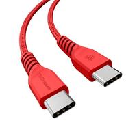 Cavo di Ricarica per iPhone 15, Cavo Ricarica Rapida USB C a USB C 60W per Phone 15, iPad Pro 2022, MacBook Pro, Samsung S24/S23/A14/A04s, Xiaomi, Huawei, Pixel, OnePlus, Realme, Switch [30CM]