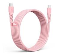 Cavo di Ricarica per iPhone 15, Cavo Ricarica Rapida USB C a USB C 60W per Phone 15, iPad Pro 2022, MacBook Pro, Samsung S24/S23/A14/A04s, Xiaomi, Huawei, Pixel, OnePlus, Realme, Switch [2M]