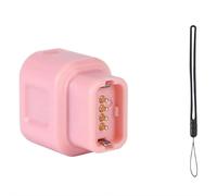 Cavo di ricarica per Shim-ano DI2 EW-EC300, adattatore USB-C per deragliatori DI2 a 12 velocità, giunzione A, MTB/bici da strada (da 4 pin a USB di tipo C) (rosa)