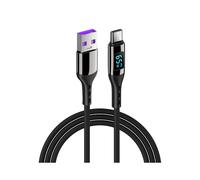 Cavo di ricarica rapida USB-C PD 100 W Black 2 metri