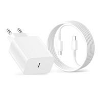 Cavo di ricarica rapido 45 W per Samsung Galaxy S25 S24 S23 S22 S21 S20 FE S10 S9 S8 A55 A54 A53 A52 A51 A50 A34 A33 A23 A13 A12,2M USB C Con alimentatore di rete, adattatore rapido Caricabatteria