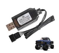 Cavo di ricarica RC - Cavo di ricarica da 54 cm per batterie giocattolo da 7,4 V 1000 mA | Compatibile con batterie al litio per aeroplani RC SM-2P, SM-3P, SM-4P | Caricabatterie per droni