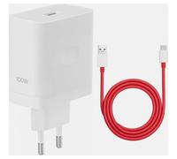 Cavo di ricarica SuperVOOC da 100 W con USB Type C e alimentatore compatibile con OnePlus 15 15R 13 13R 12 12R 11 11T 10