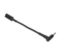 Cavo di ricarica Type C con trigger emulatore PD, convertitore universale intrecciato per laptop DC, compatibilità con caricabatterie rapidi,