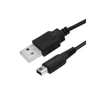 Cavo di Ricarica USB 1,2 m per 3DS / 2DS, compatibile con Nintendo DS, DSi, 3DS XL, New 2DS XL, nero, adatto a diversi modelli, perfetto per la casa e per i viaggi, giocare durante la ricarica