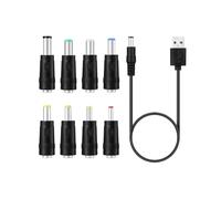 Cavo di ricarica USB 5V a DC 5,5X2,1mm 3,5mm 5,5X2,5mm 6,3mm