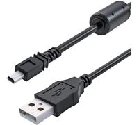 Cavo di ricarica USB a 8 pin compatibile con Fujifilm X10 X20 XF1, FinePix J10 J100 J110w J12 J26 S4500 S4200 JX500 JX650 JX660 JX675 JX680 AX380 5 AX50. 0 AX510 Fotocamera digitale e altro (1 m)