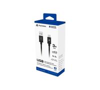 HORI Cavo di ricarica USB lungo 3m per Playstation® 5 - Licenza ufficiale di Sony